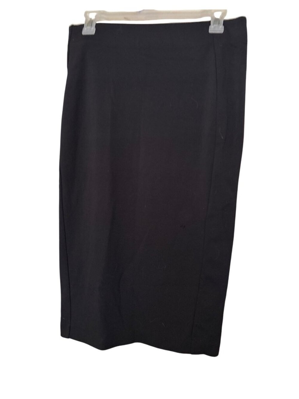 INC International Concepts Women's Pencil Skirt Black Small Elastic Waist Career